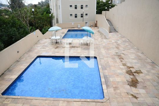 Área comum - Piscina de apartamento para alugar com 2 quartos, 52m² em Parque Frondoso, Cotia