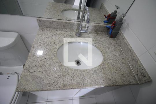 Banheiro da Suíte de apartamento à venda com 3 quartos, 69m² em Vila Oratório, São Paulo