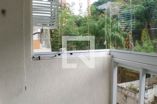 Varanda da Sala de apartamento à venda com 2 quartos, 70m² em Santa Rosa, Niterói
