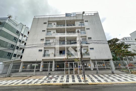 Fachada de apartamento para alugar com 3 quartos, 119m² em Balneario Cidade Atlantica, Guarujá
