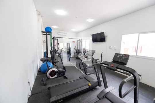 Área comum - Academia de apartamento para alugar com 2 quartos, 75m² em Jardim Santa Clara, Taubaté