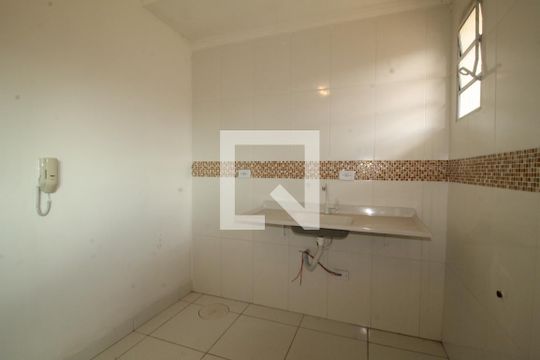 Sala/Cozinha de apartamento à venda com 1 quarto, 27m² em Vila Araguaia, São Paulo