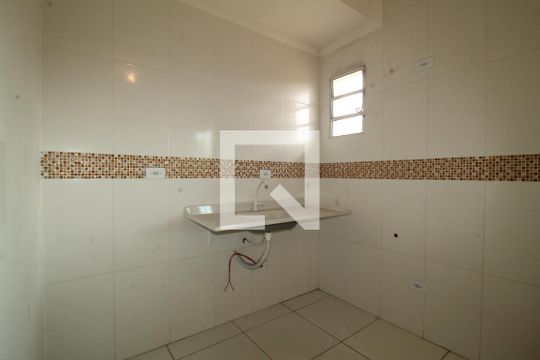 Sala/Cozinha de apartamento à venda com 1 quarto, 27m² em Vila Araguaia, São Paulo