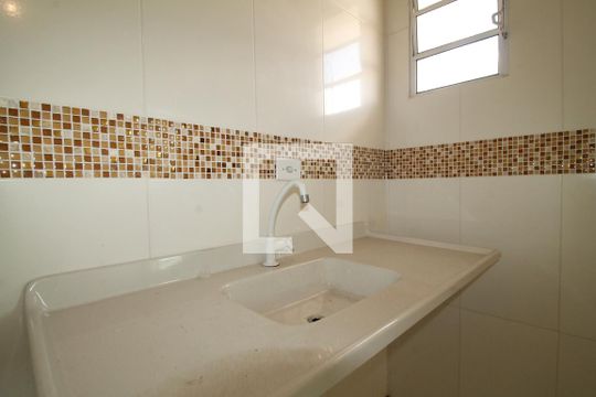 Sala/Cozinha de apartamento à venda com 1 quarto, 27m² em Vila Araguaia, São Paulo