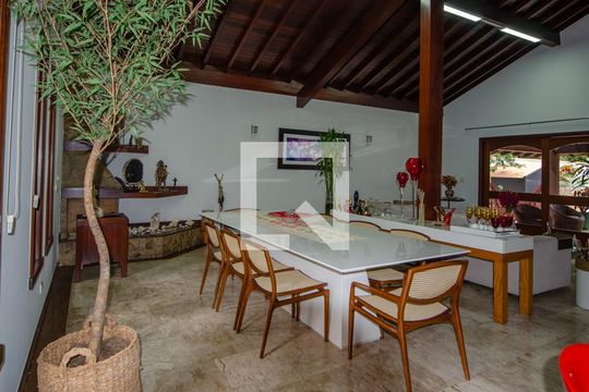 Sala de Jantar de casa de condomínio à venda com 4 quartos, 1180m² em Barra da Tijuca, Rio de Janeiro