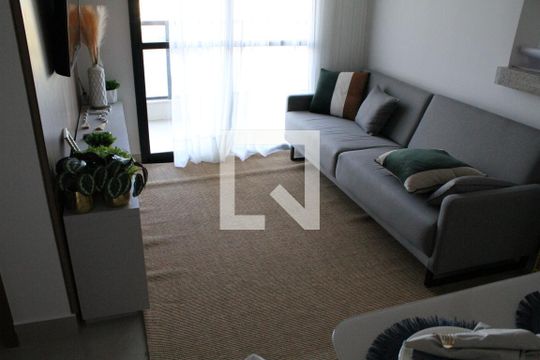 Sala de apartamento à venda com 2 quartos, 59m² em Parque Amazônia, Goiânia