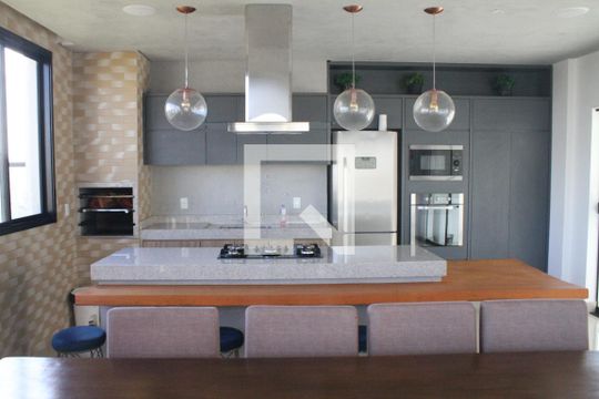 Espaço Gourmet de apartamento à venda com 2 quartos, 59m² em Parque Amazônia, Goiânia