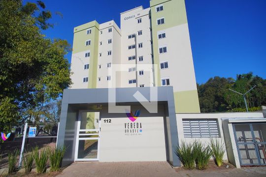 Fachada de apartamento para alugar com 2 quartos, 62m² em Guarani, Novo Hamburgo
