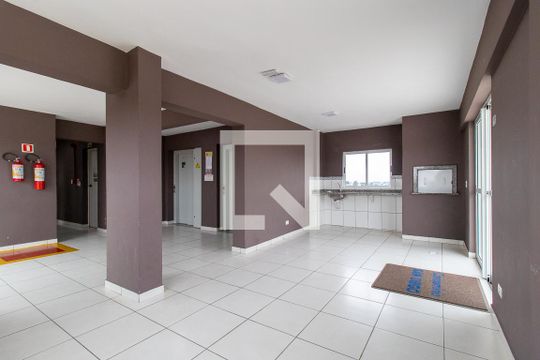 Área comum - Salão de festas de apartamento para alugar com 1 quarto, 31m² em Prado Velho, Curitiba