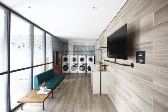 Lavanderia de kitnet/studio para alugar com 1 quarto, 28m² em Vila Mariana, São Paulo