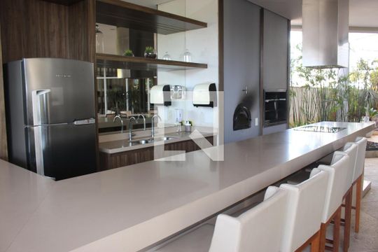Área comum - Churrasqueira de apartamento à venda com 1 quarto, 50m² em Vila Gertrudes, São Paulo