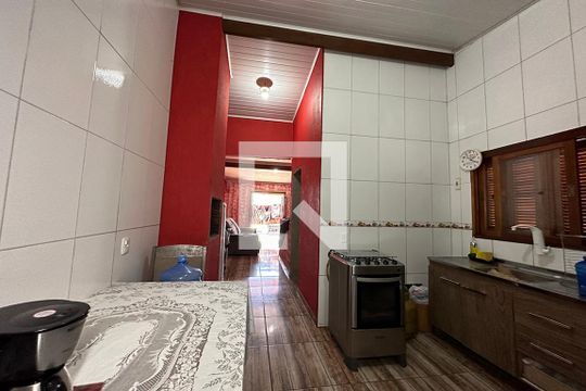 Cozinha de casa à venda com 3 quartos, 118m² em Campina, São Leopoldo