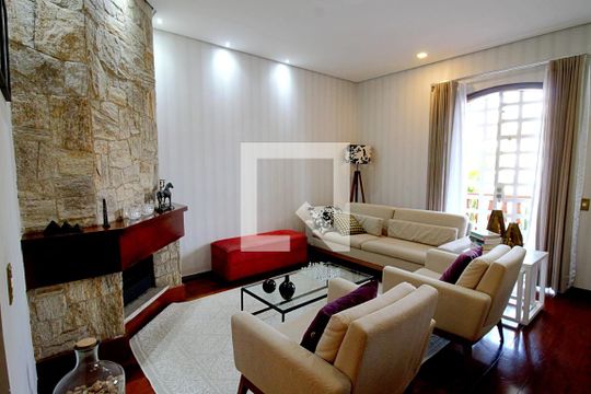 Sala de casa para alugar com 4 quartos, 450m² em Jardim Lar Sao Paulo, São Paulo