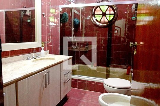 Banheiro da Suíte 1 de casa para alugar com 4 quartos, 450m² em Jardim Lar Sao Paulo, São Paulo