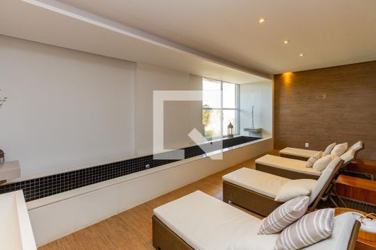 Área comum de apartamento à venda com 1 quarto, 53m² em Vila Gertrudes, São Paulo