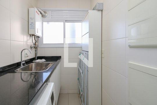 Área de Serviço de apartamento à venda com 1 quarto, 53m² em Vila Gertrudes, São Paulo