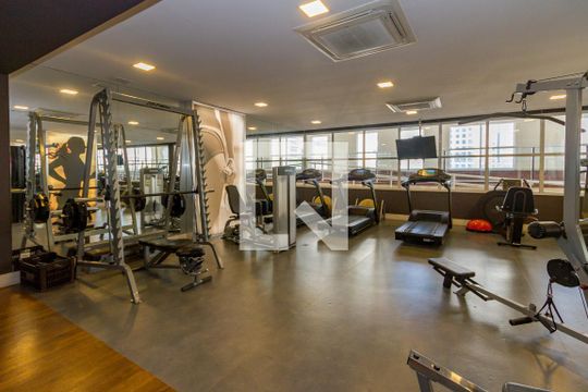 Área comum de apartamento à venda com 1 quarto, 53m² em Vila Gertrudes, São Paulo