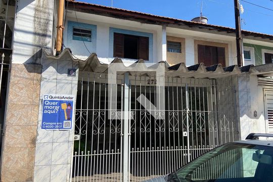 Fachada de casa à venda com 2 quartos, 80m² em Jardim Ponte Rasa, São Paulo