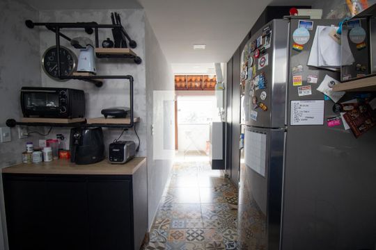 Cozinha e Área de Serviço de apartamento à venda com 3 quartos, 176m² em Recreio dos Bandeirantes, Rio de Janeiro