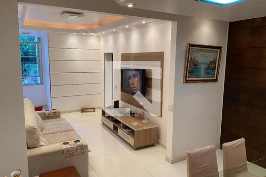 Sala de apartamento à venda com 3 quartos, 110m² em Leme, Rio de Janeiro