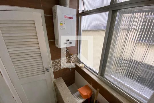 Área de Serviço de apartamento à venda com 3 quartos, 110m² em Leme, Rio de Janeiro