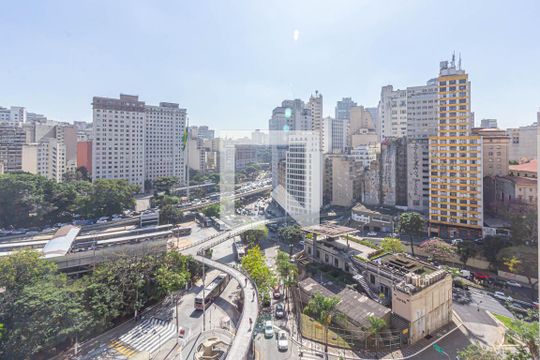Vista da Varanda de apartamento para alugar com 2 quartos, 48m² em Bela Vista, São Paulo