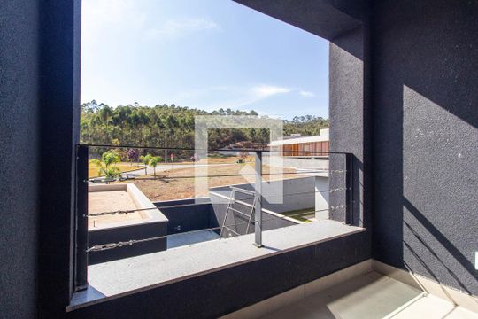 quarto 3 de casa de condomínio para alugar com 4 quartos, 363m² em Alphaville Lagoa dos Ingleses, Nova Lima
