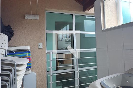 Área de Serviço de apartamento à venda com 2 quartos, 118m² em Vila Camilopolis, Santo André