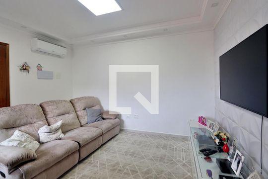 Sala de apartamento à venda com 2 quartos, 118m² em Vila Camilopolis, Santo André