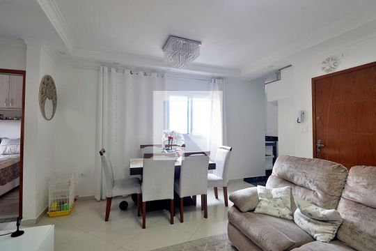 Sala de apartamento à venda com 2 quartos, 118m² em Vila Camilopolis, Santo André