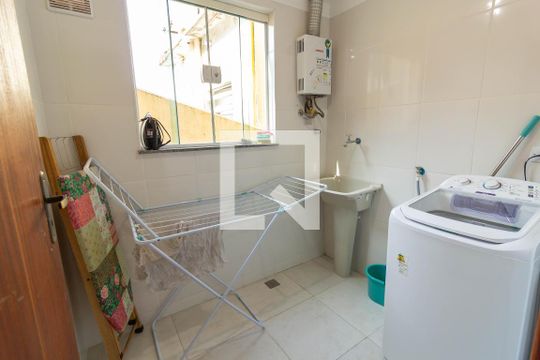Área de Serviço de apartamento para alugar com 2 quartos, 86m² em Laranjeiras, Rio de Janeiro