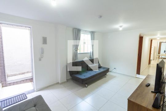 Sala de apartamento à venda com 2 quartos, 86m² em Laranjeiras, Rio de Janeiro