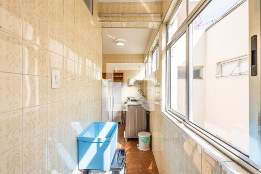 Área de Serviço de apartamento à venda com 2 quartos, 49m² em Alto de Pinheiros, São Paulo