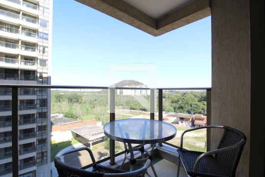 Varanda de apartamento para alugar com 1 quarto, 52m² em Jacarepaguá, Rio de Janeiro