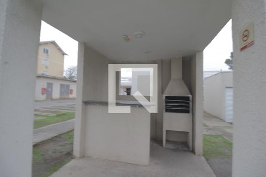 Área comum - Churrasqueira de apartamento para alugar com 2 quartos, 50m² em Mato Grande, Canoas