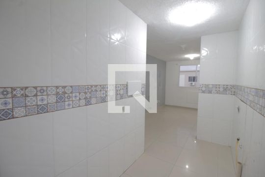 Cozinha e Área de Serviço de apartamento para alugar com 2 quartos, 50m² em Mato Grande, Canoas