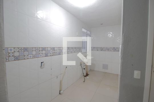 Cozinha e Área de Serviço de apartamento à venda com 2 quartos, 50m² em Mato Grande, Canoas
