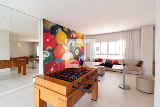 Área comum - Sala de jogos de apartamento à venda com 2 quartos, 50m² em Tatuapé, São Paulo