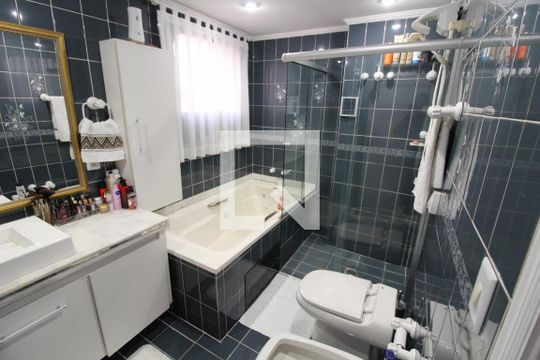 Banheiro Suite de apartamento à venda com 3 quartos, 145m² em Parque da Vila Prudente, São Paulo