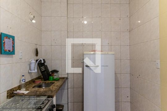 Cozinha  de kitnet/studio para alugar com 1 quarto, 30m² em Vila Buarque, São Paulo