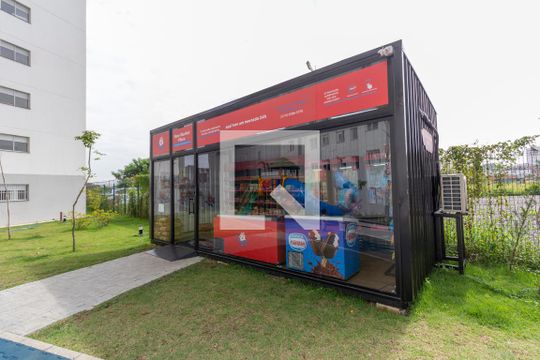 Área Comum - Mini Mercado de apartamento para alugar com 2 quartos, 40m² em Jardim Santo Antonio, São Paulo