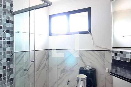 Banheiro da Suíte 1 de apartamento à venda com 4 quartos, 238m² em Centro, São Bernardo do Campo