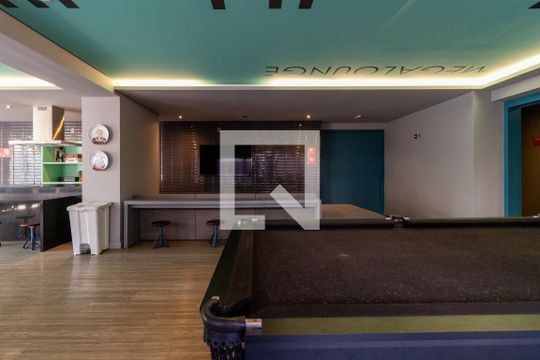 Área comum - Mega Lounge de kitnet/studio para alugar com 1 quarto, 31m² em Pompeia, São Paulo
