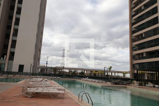 Área comum - Piscina de apartamento para alugar com 3 quartos, 137m² em Jardim Karaíba, Uberlândia