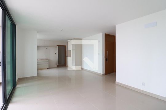 Sala de apartamento para alugar com 3 quartos, 137m² em Jardim Karaíba, Uberlândia