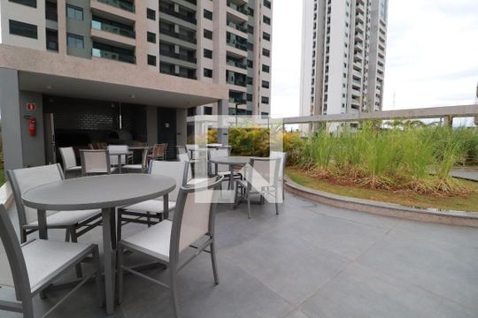 Área comum - Churrasqueira de apartamento para alugar com 3 quartos, 137m² em Jardim Karaíba, Uberlândia