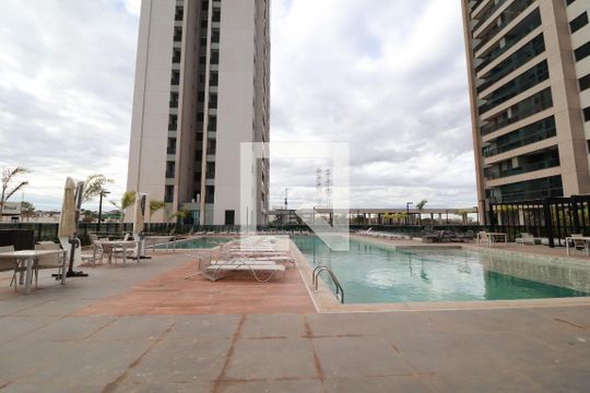 Área comum - Piscina de apartamento para alugar com 3 quartos, 137m² em Jardim Karaíba, Uberlândia