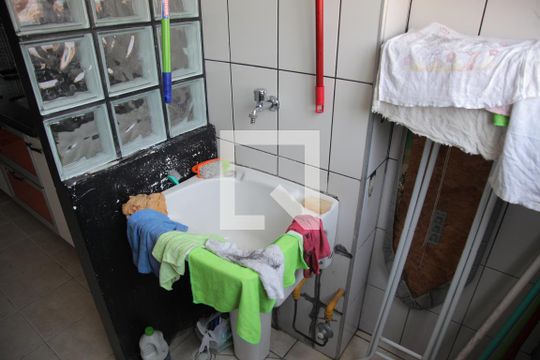 Área de Serviço de apartamento à venda com 2 quartos, 54m² em Bussocaba, Osasco