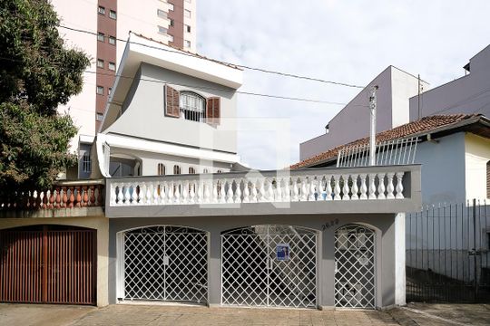 Fachada da Casa de casa à venda com 3 quartos, 151m² em Campestre, Santo André