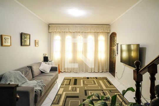 Sala de casa à venda com 3 quartos, 151m² em Campestre, Santo André